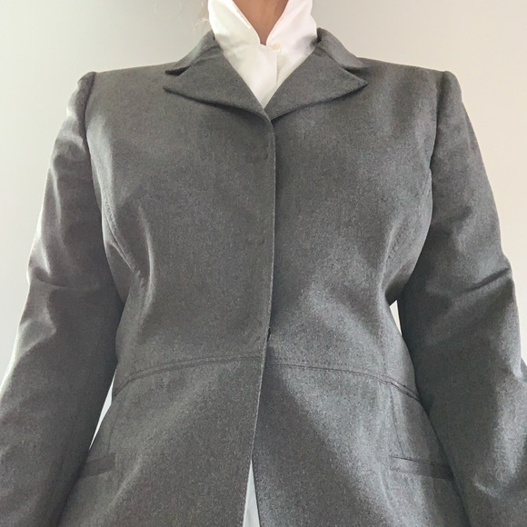 Prada 2000’s vintage grey structured blazer - Picture 3 of 11